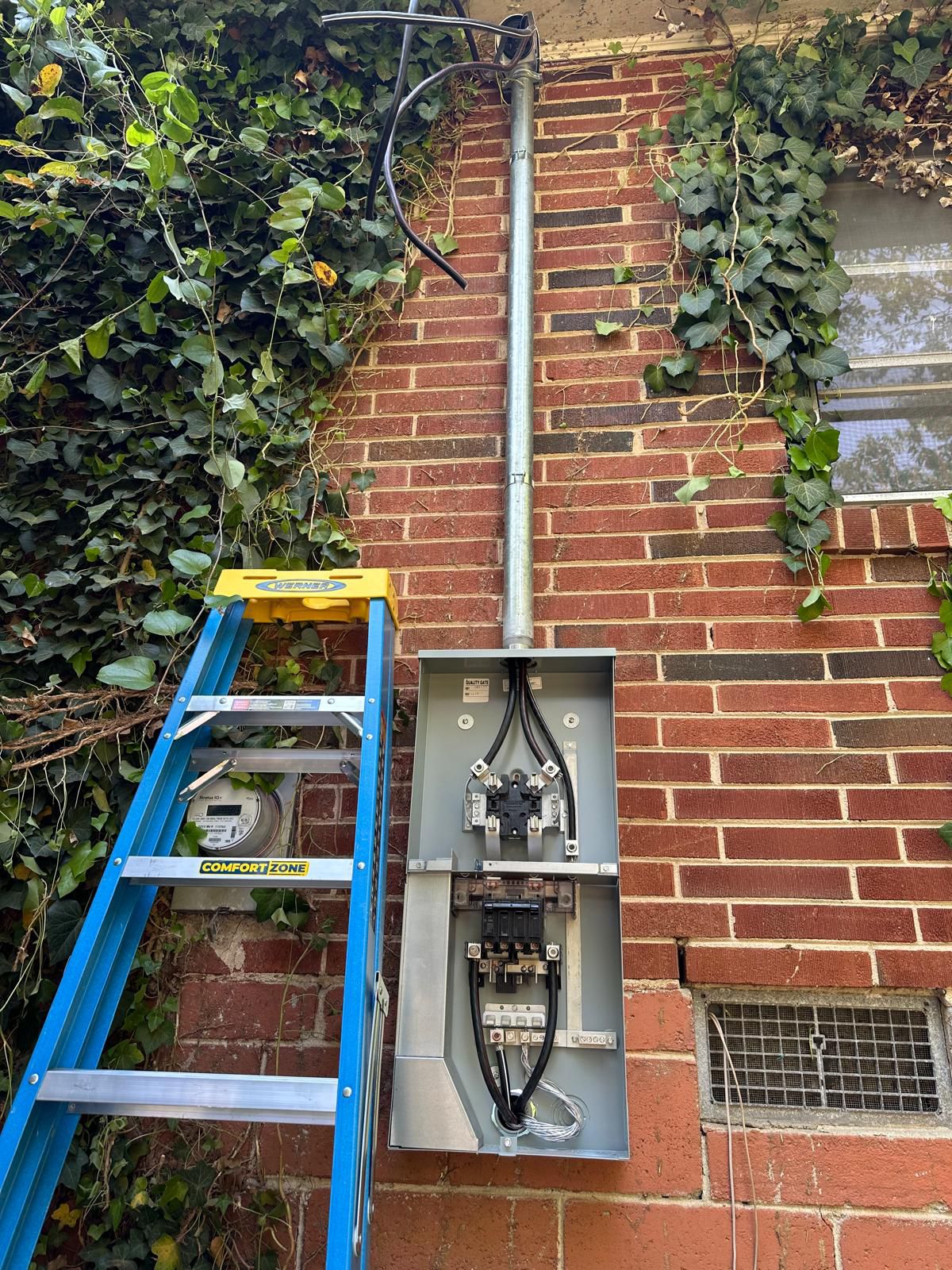 Electrical meter and panel box