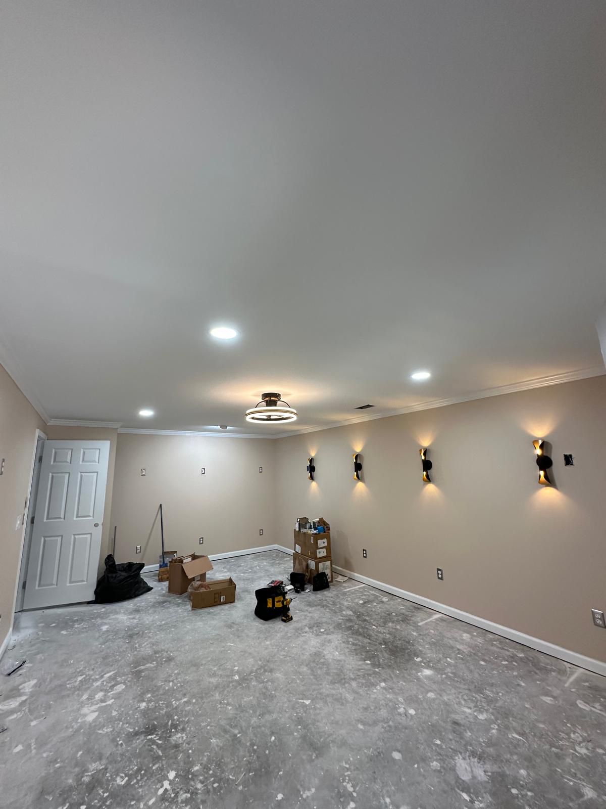 Pendant light installation